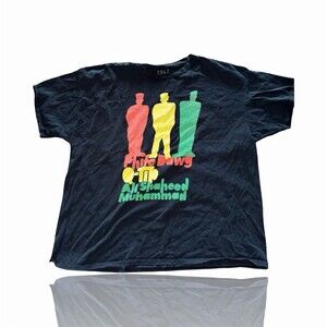 A Tribe Called Quest T-Shirt Mens 3XL Black Graphic Hip Hop Rap 90s